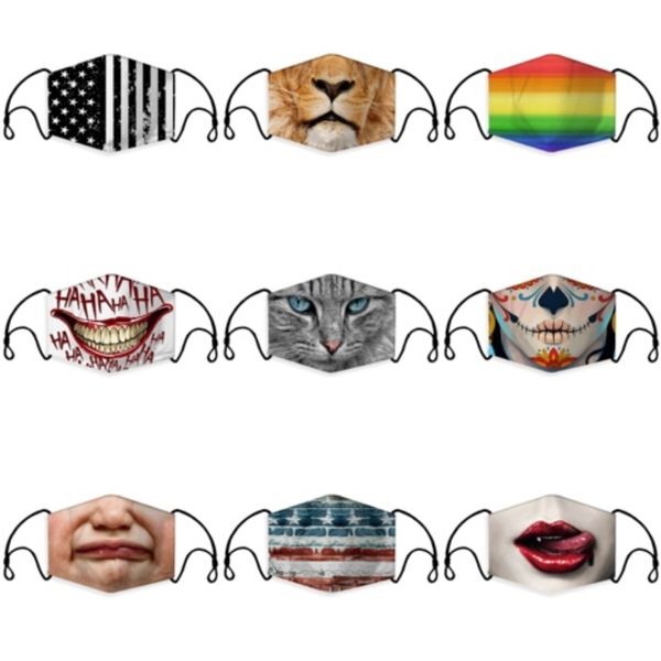 

cycling face mask activated carbon with filter pm2.5 anti-pollution sport running training mtb road bike protection dust mask anti-drople#67