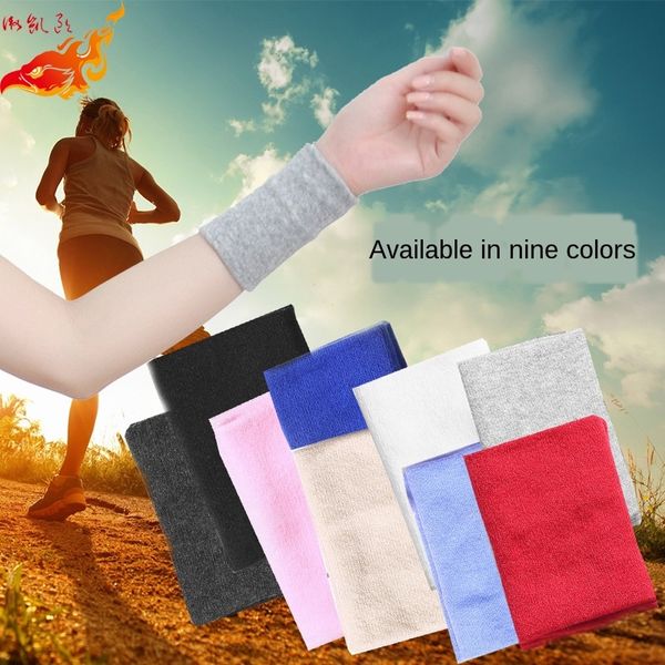 

hgdtf sweat-absorbent breathable knitted pressure sports protective protection basketball protection gear wrist guard basketball wrist guard, Black;red