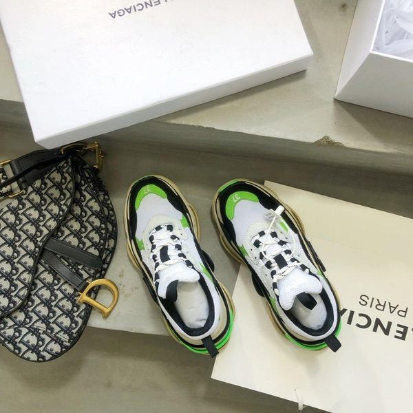 

2020bq mens designer shoes running sneakers monogram flowers rubber outsole casual sneakers mens jogging shoelaces original box packaging, Black