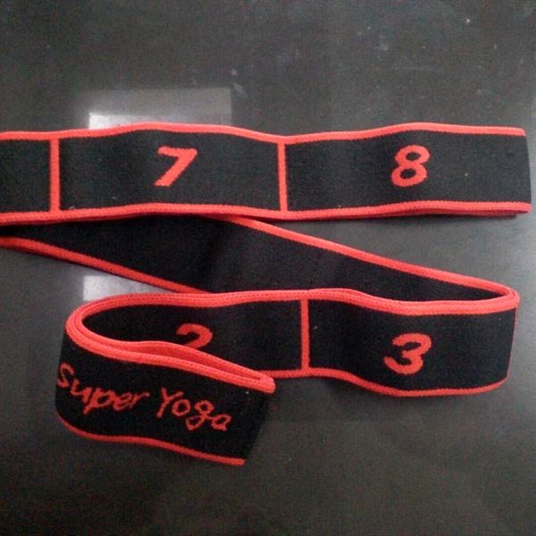 

klcqx section yoga elastic band segmented elastic high elasticity multi-section yoga auxiliary stretch belt muscle strength training stretc