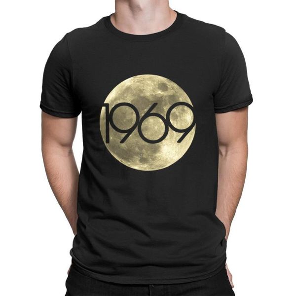 

новая футболка 50-й годовщины аполлон 11 1969 moon landing черная рубашка 2020 новый summer street мужчины горячие моды твердая логотип t, White;black