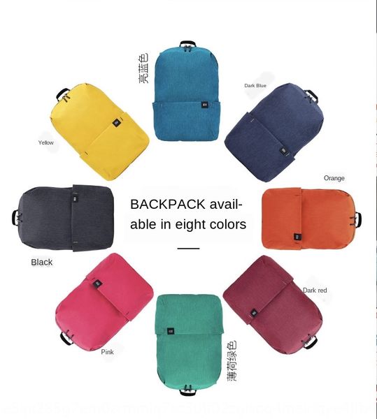 

cxd2y suitable for backpack xiaomi colorful small backpack large capacity double shoulder versatile students fashion casual simple and light