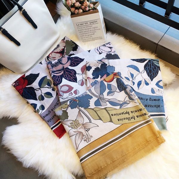 

0ubaf new all-match shawl flower printing air conditioning square towel all-match square scarf multi-function sunscreen air conditioner dual, Blue;gray