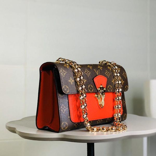 

new 2020 womens leather shoulder bags with origin box small flap chain ladies crossbody bag classic designer type women messenger bags