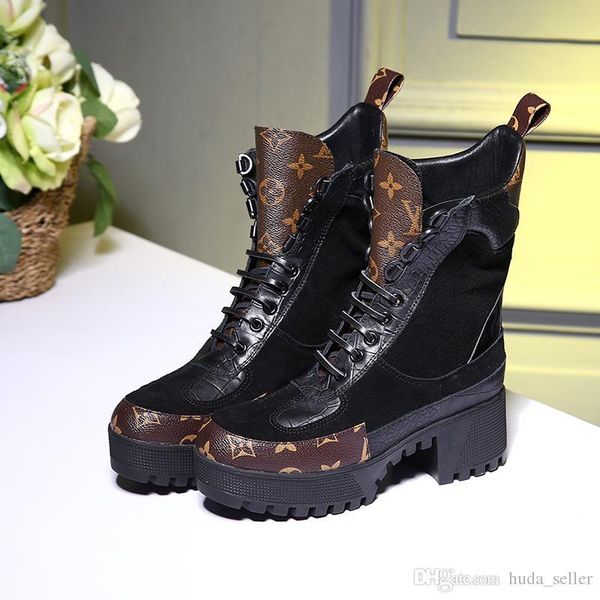 

laureate platform desert boot womens shoes outdoor walking women boots fashion style lace -up vintage women shoes drop shi