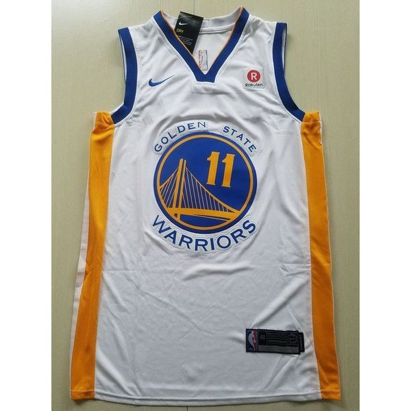 

adults basketball jerseys warroirs #11 thompson new season - stitched basketball jerseys, Black;white