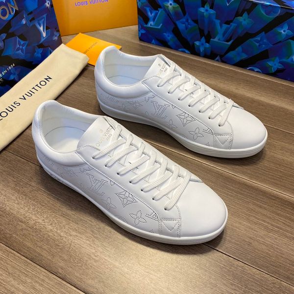 

2020 s22 fashion trend designer mens shoes leather mesh breathable comfortable outdoor shoes lace-up casual hiker shoes mens sneakers, Black