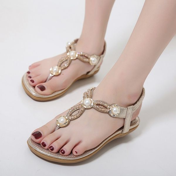 

flat sandal shoe wedge large size flip flops platform female sandals black shoes for women 2020 summer flower on sizes