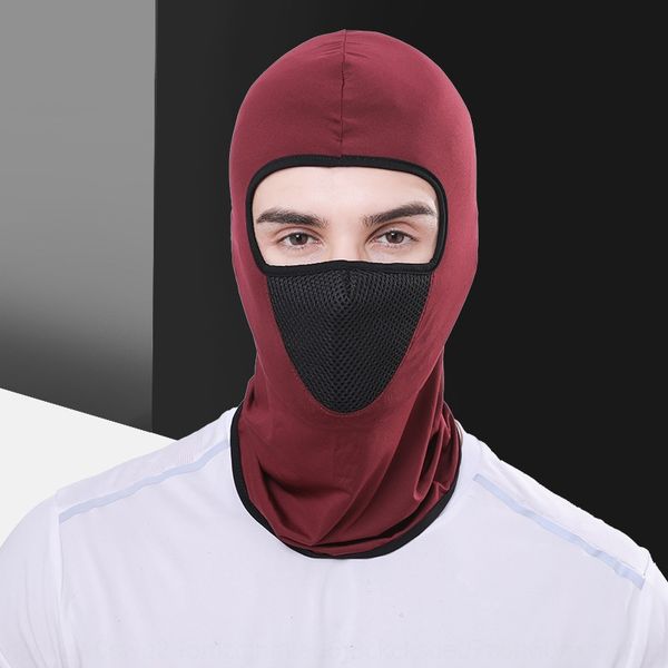 

cycling mask summer outdoor ice silk sunscreen gini cycling sunscreen bicycle bicycle sports mesh breathable cs masked head cover