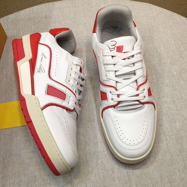 

fashion classic trainer sneaker men 's shoes new arrival autumn and winter luxury footwears sports lace -up casual shoes scarpe da uom, Black