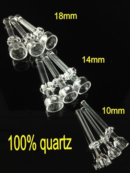 Altri accessori per fumatori Chiodo al quarzo 10mm / 14mm / 18mm utilizzato per la piattaforma petrolifera del tubo dell'acqua maschio smioking