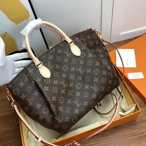 

lou1s vu1tton turenne m48814 genuine leather women twist handbag messenger shoulder bag pockets totes shopping bags backpack key wallets