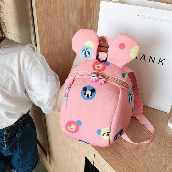 

leisure cartoon children's schoolbag baby lost-proof cute backpack kindergarten schoolbag 1-3 years old children's backpack