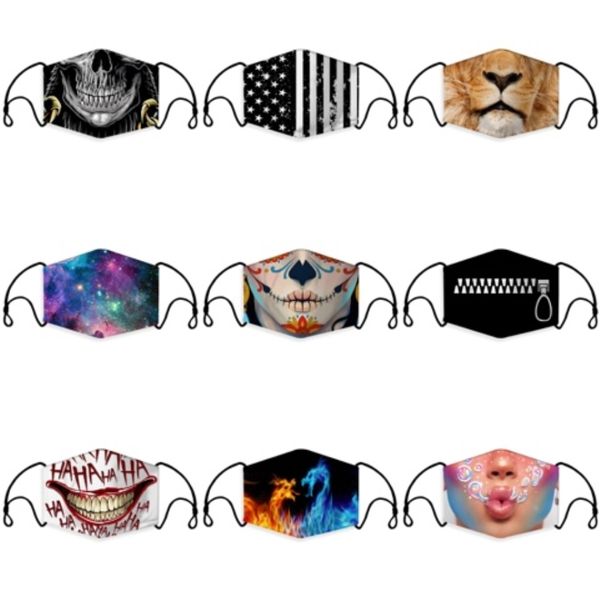 

child face shield cartoon transparent pet head er anti fog splashing full face isolation protective clear mask 60pcs ljjp72-1#865