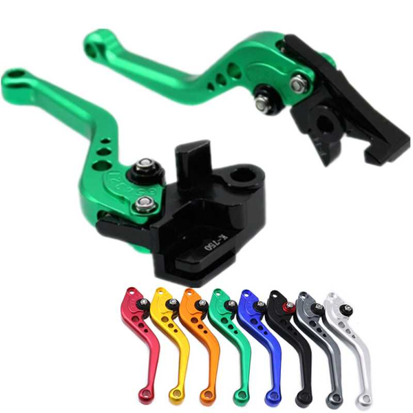 

motorcycle short brake clutch levers for z800/e version 2013 2014 2020 2020 z750 2007-2012 aluminum motor accessories