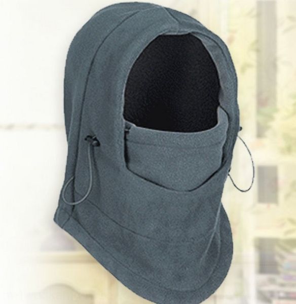 

winter outdoor fleece ed head hood cover cs hat anti-terrorism mask thickened double windproof warm wind and snow cap mask