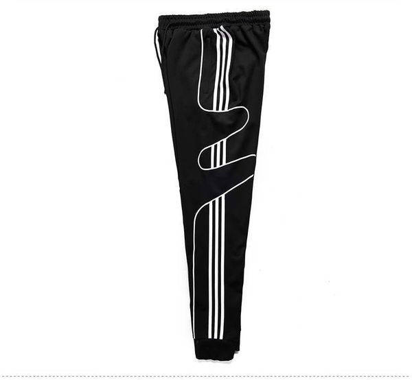 

мужчины брюки trouse jogger track pants бегунов цвет pant 2020 spring autumns leisure wear одежда hip hop азиатского размера, Black
