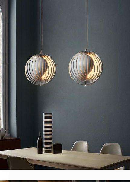 

nordic personality new led lights creative moon art lighting bedroom l room restaurant bar chandelier