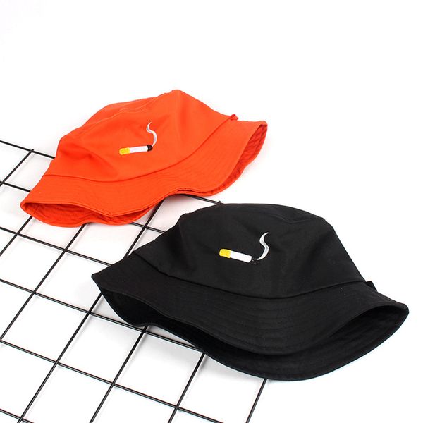 

designer cap bucket hat men women hip hop fishing cap panama bob hat summer lovers flat hat cotton 2020 popular, Blue;gray