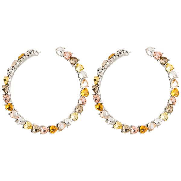 

Love Diamond acrylic earrings women's exaggerated earring Bohemia, Golden