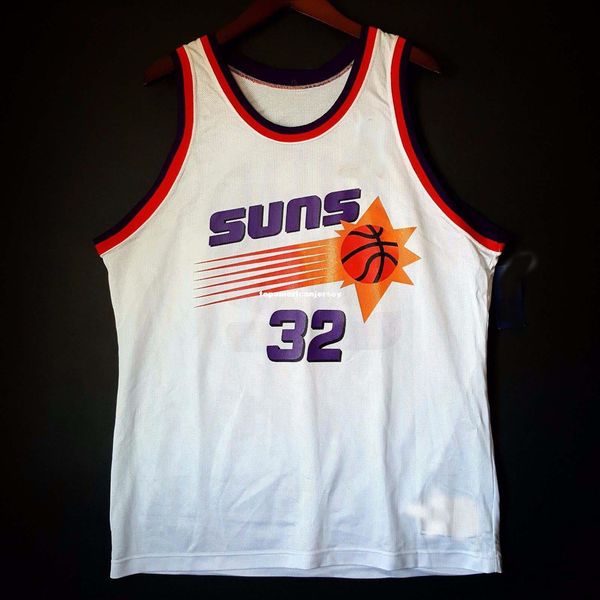 

100% jason kidd #32 champion sewn jersey barkley penny mens vest size xs-6xl stitched basketball jerseys ncaa, Gray