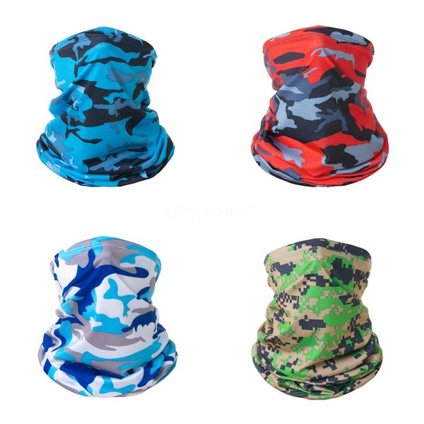 

outdoor camouflage cycling mask sun protection face er magic skull scarf camo cycling bandana without mask filter #746#888, Black