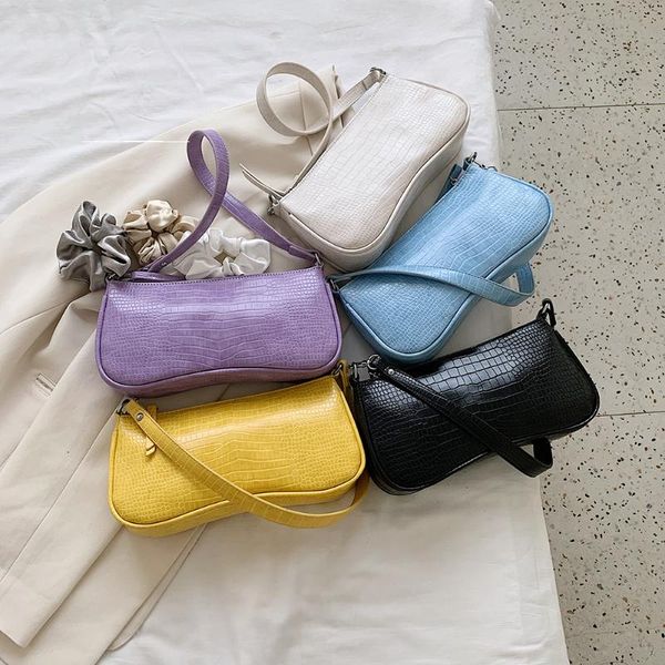 

simple handbag women fashion leather solid color shoulder bag shopping totes female classic elegant shoulder handbags