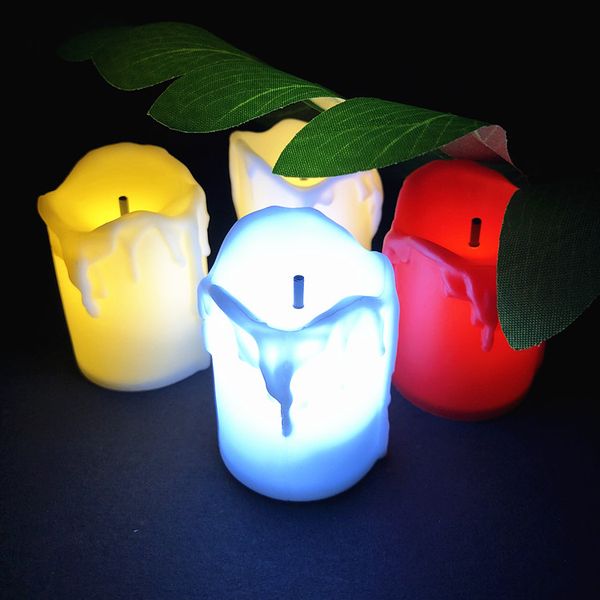 

new style led electric candles battery powered tealight candles warm white flameless for christmas holiday wedding decoration