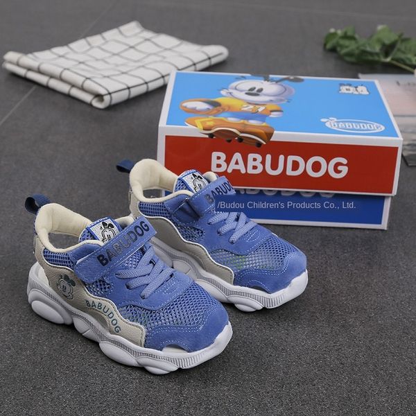 

sneakers sandals women 2020 new babdog boy's mesh children's sneakers sandals children's shoes breathable baby toddler shoes, Black;red