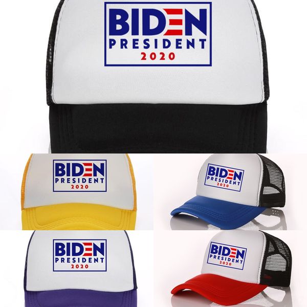 

5a1un joe biden baseball hat 3 colors adjustable election american trucker 2020 outdoor letter embroidery president hats party hats, Blue;gray