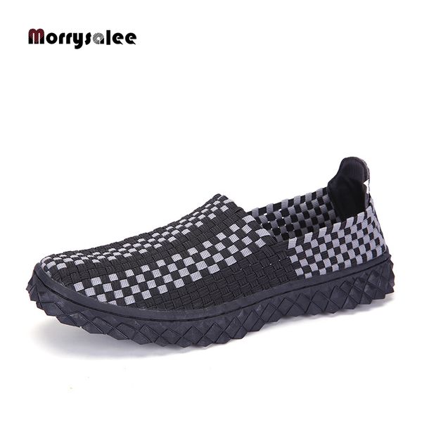 

2020 new running shoes men air mesh sneakers male sport shoes lace-up lightweight male training trainers men hand-woven