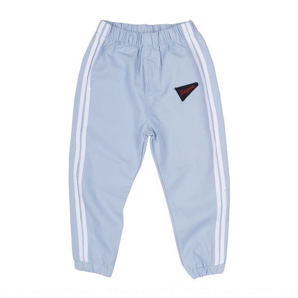 

u3vuq beldoha sports panty panty boys' autumn new korean style fashion striped elastic casual sports pants children's trousers out, Blue