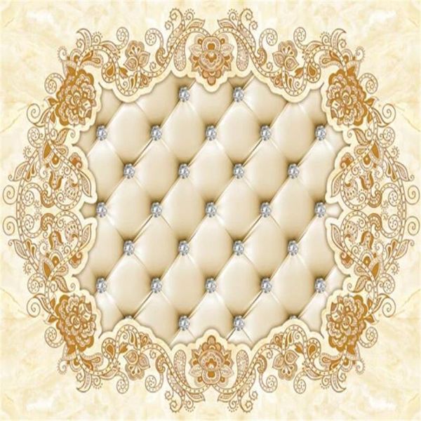 

wallpapers po wall murals wallpaper european style leather diamond soft pack pattern background