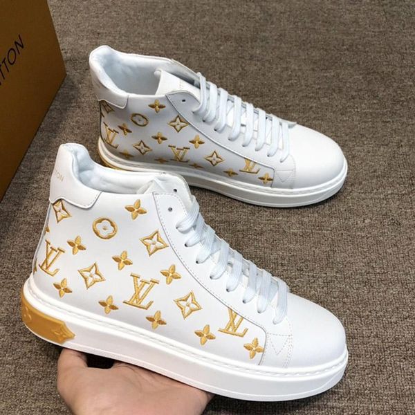 

2021 new listing designer luxury mens casual sport shoes, high mens breathable casual shoes outdoor mens sport shoes size 38-45 0082, Black