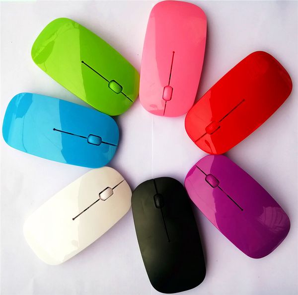 

беспроводная мышь с ультра тонкий приемник super slim mouse регулируемая частота для компьютера pc laptop desktop mice
