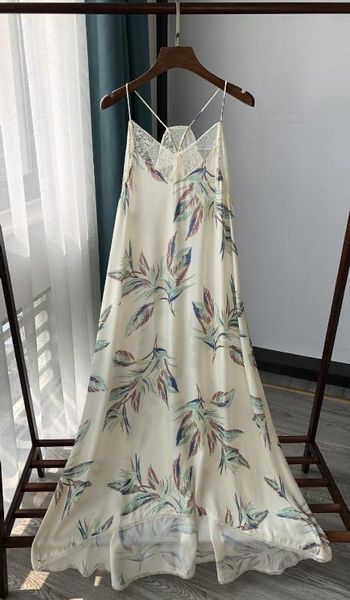 

new summer women sweet slip midi dress elegant lace patchwork v neck ladies mid calf dress, Black;gray
