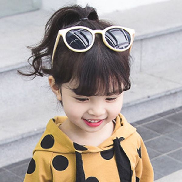 

fashion children's sun baby's cute sunglasses parent-child glasses candy color sunglasses, Blue