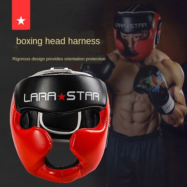 

k1dcc laura star boxing protection helmet protection helmet head protector thickened protective combat head protector men's sanda comb