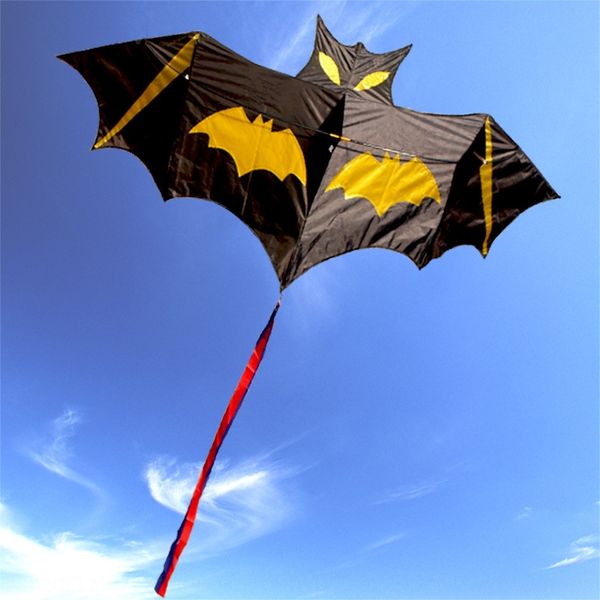 

weifang front brace black golden bat new weifang kite children's kite bat with long tail easy to fly