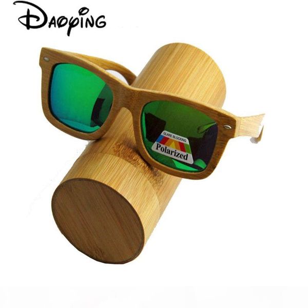 

pure bamboo&wood men&women sunglasses with 100% uv 400 protection handmade eyeglasses, White;black