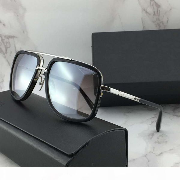

r vintage square pilot sunglasses gold brown gradient sonnenbrile fashion men designer sunglasses glasses new with box, White;black