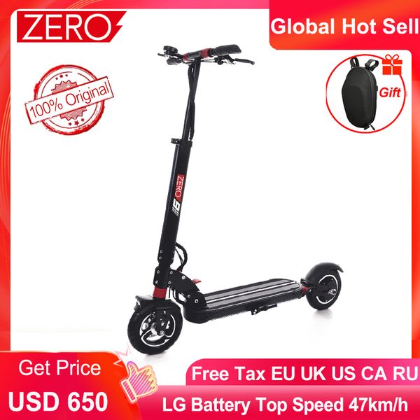 

zero 9 original 48v 600w scooter brand new electric skateboard lightness instead walking scooter speed 47km/h 60km mileage