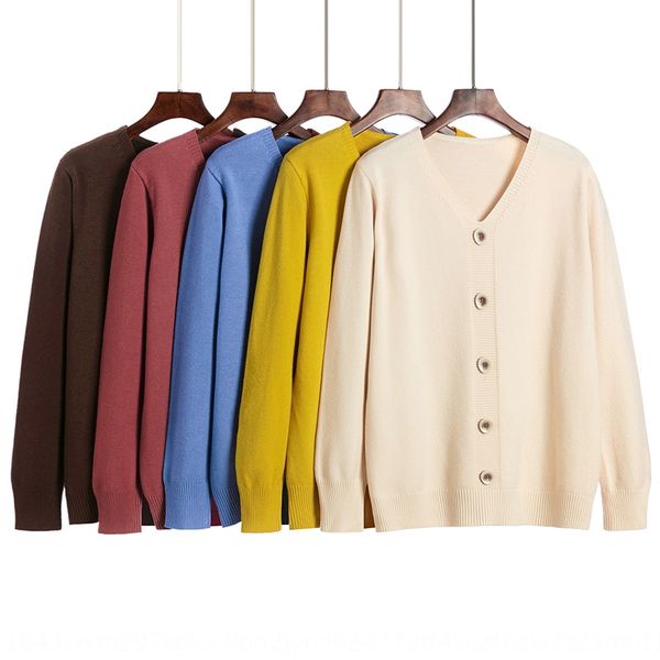 

women's knitted thickened v-neck sweater sweater loose solid color all-match base shirt top, White;black