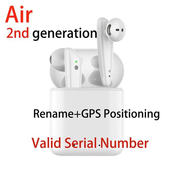

2020 2nd generation h1 chip earphone for wireless bluetooth headphones earbuds in-ear earphone for ios android with logo pk redmi airdots