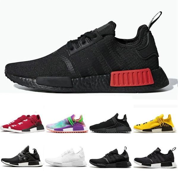 

2020 bred r1 human race xr1 mens running shoes pharrell williams oreo og classic men women mastermind sports trainers designer sneakers