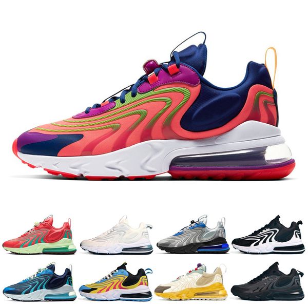 

fashion women men react eng running shoes laser crimson oracle aqua core black comfortable mens women trainers outdoor sports sneaker 36-45