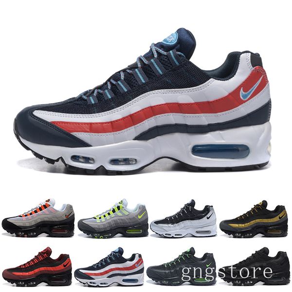 

drop shipping wholesale shoes men airs cushion og authentic s new walking discount shoes size 36-46 eer2b, Black