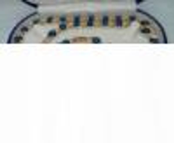 

3 styles z necklace bracelet ring sets, Silver