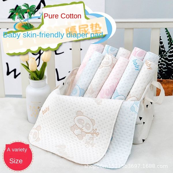 

baby cotton breathable nursing diaper waterproof washable newborn baby diaper leakage-proof menstruation pad nursing pad