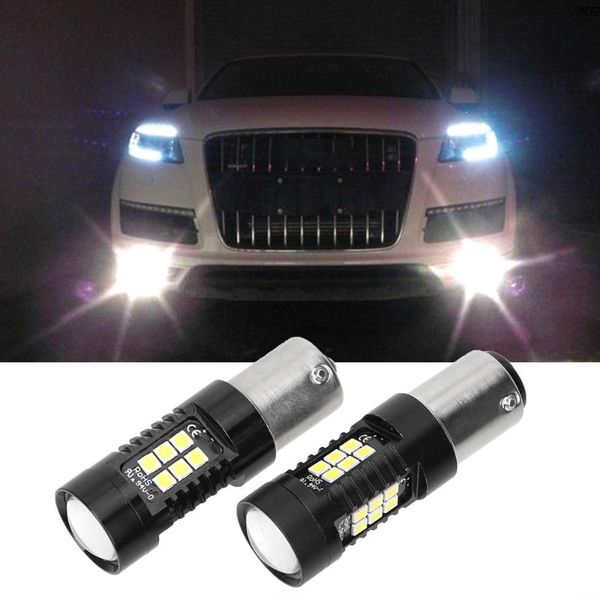 

leepee car turn signal light 1157 bay15d p21/5w r5w rear parking bulbs 3030 21smd 1156 ba15s p21w auto brake reverse lamp drl